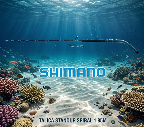 canna shimano per tonni talica spiral