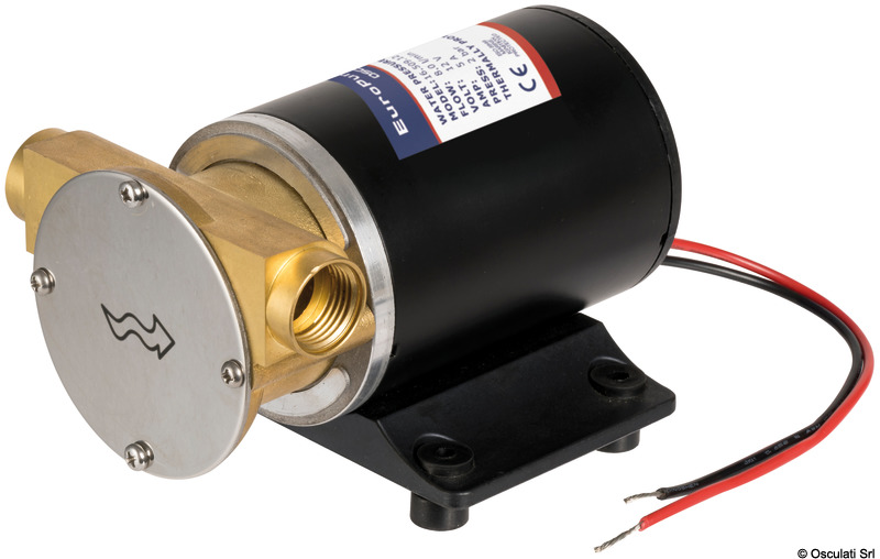 Pompa di sentina self-priming Europump ottone 12 V