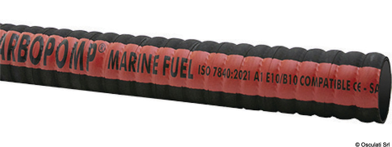 Tubo carburante spiralato 38 x 50 mm 10 m
