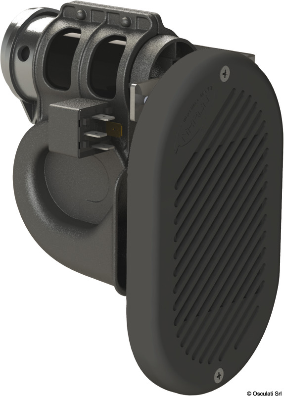 Tromba HURRICANE nera 12 V