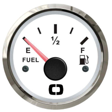 Indicatore carburante 10-180/240-33 ohm bianco/lucido