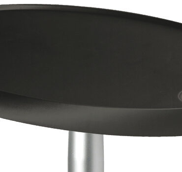 Tavolo ovale nero 762 x 457 mm