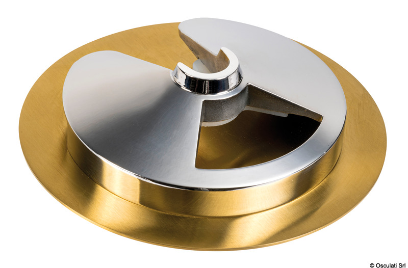 Portacalici inox finitura colore oro