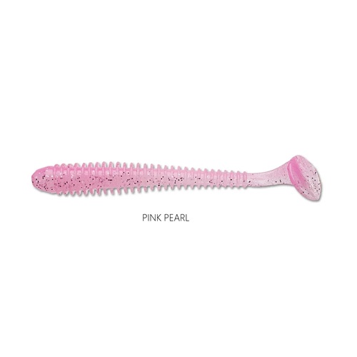 esca artificiale gomma keitech swing impct 4 colorazione pink pearl