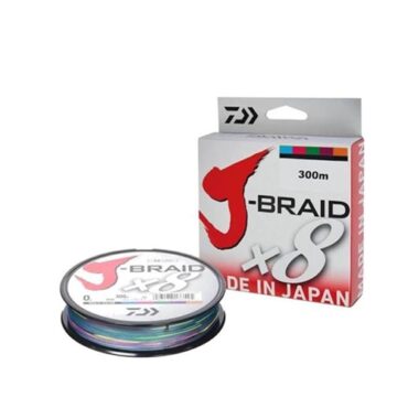 bobina trecciato multicolor daiwa da 300 mt