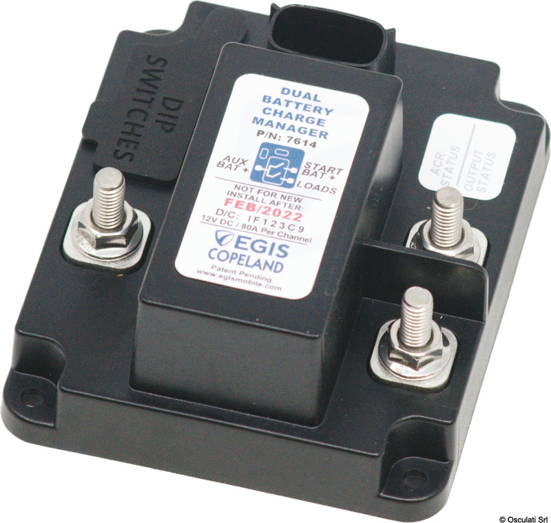 Add-A-Battery Remote Relay Plus Programmable ACR, 12V