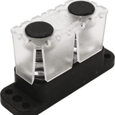 PowerBar Dual M10 (3/8) Studs - 250A w-Cover