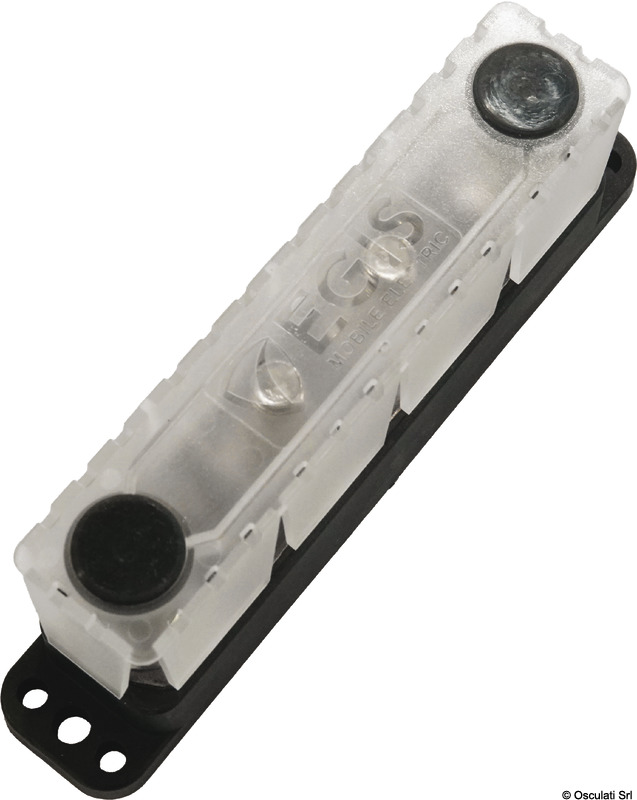 PowerBar - Four M10(3/8) Studs +4 Circuits (8) - 600 Amp