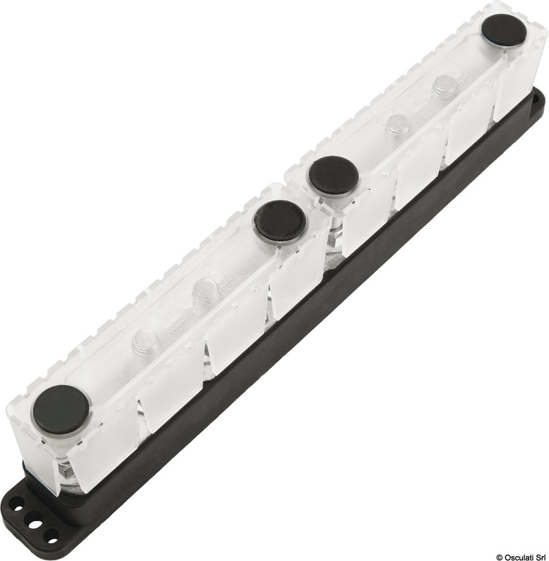 PowerBar - Eight M10(3/8) Studs +8 Circuits (8) - 600 Amp