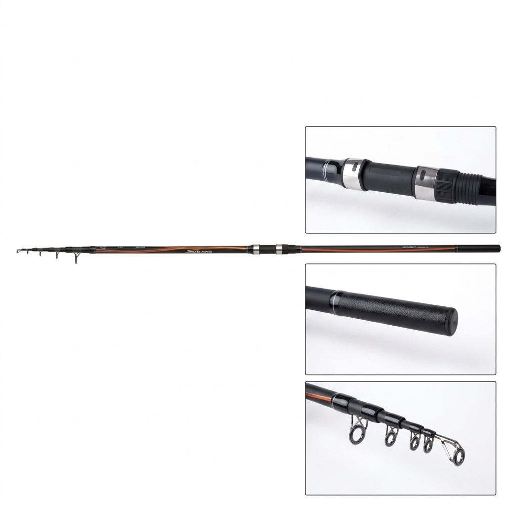 canna da surf telescopica shimano da 150 grammi