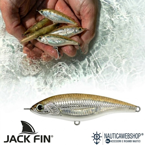 esca artificiale per la pesca spinning alla spigola della jack fin pelagus 65 s