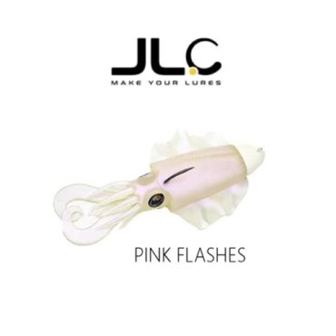 esca siliconica jlc tokuri pink flashes per la pesca vertical, gigging e traina alle cernie, ricciole e spigola